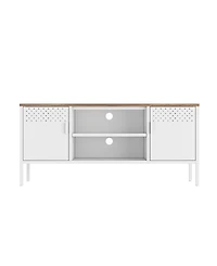 Manhattan Comfort Landen 47.3" 6-Shelf Tv Stand Fits TVs up to 40"