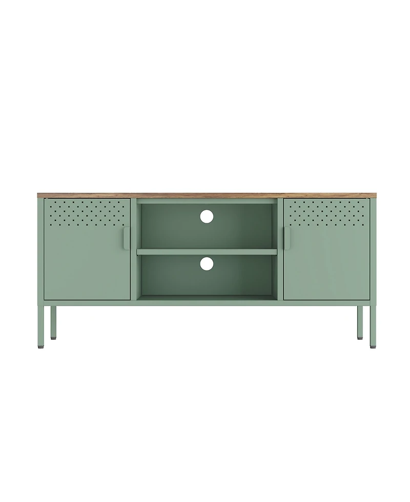 Manhattan Comfort Landen 47.3" 6-Shelf Tv Stand Fits TVs up to 40"