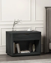 Manhattan Comfort Evelyn 32" 1-Drawer Nightstand