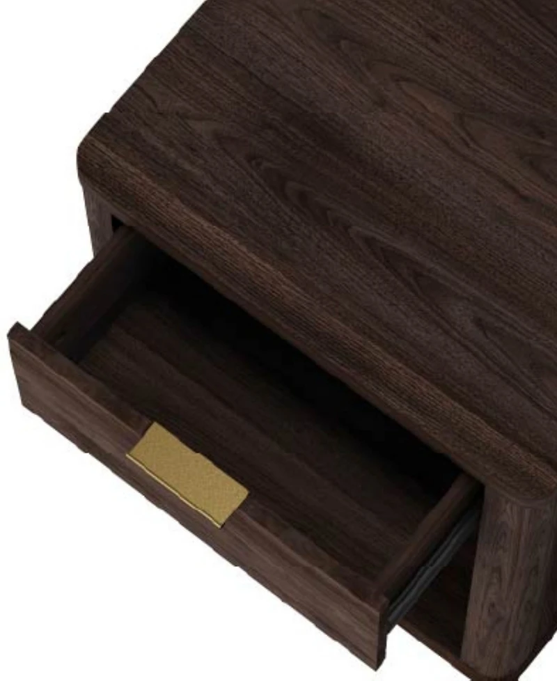 Manhattan Comfort Evelyn 20" 1-Drawer Nightstand
