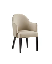 Manhattan Comfort Hillman Leatherette Upholstered Dining Armchair