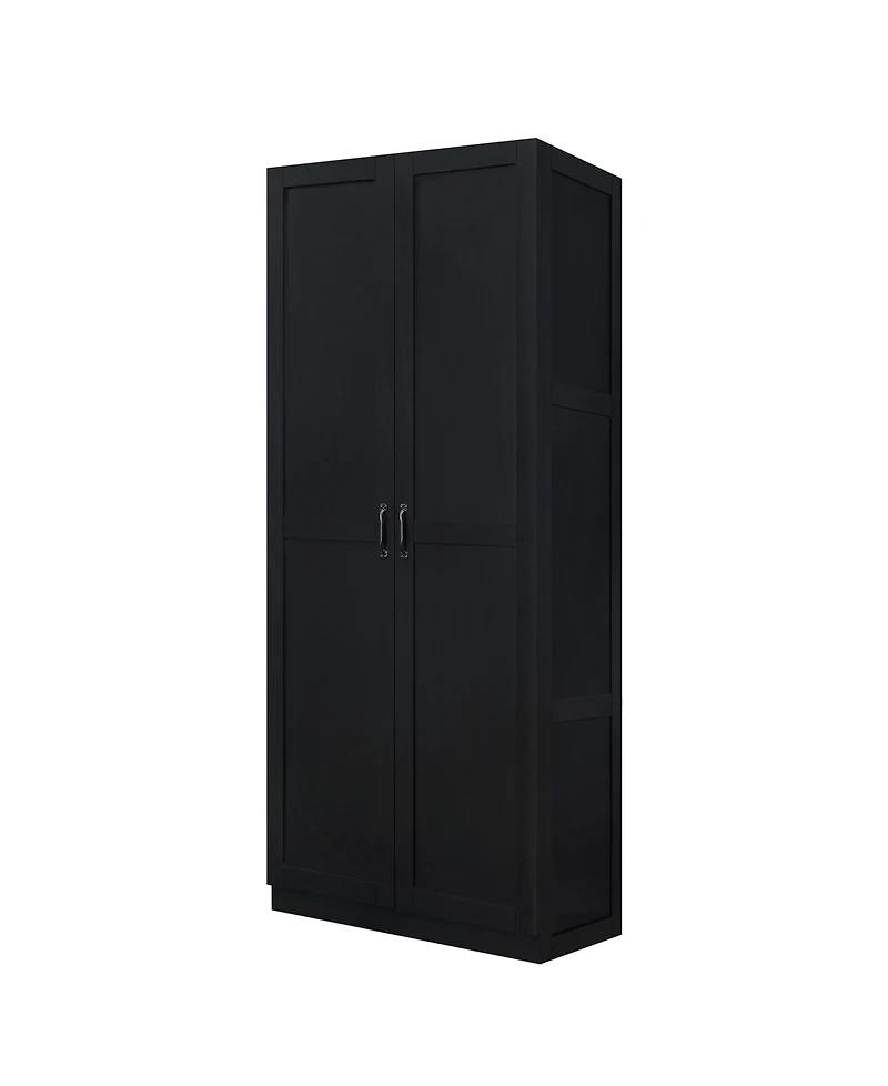 Manhattan Comfort Cornelia 29.61" 4-Shelf Storage Closet