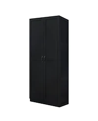 Manhattan Comfort Cornelia 29.61" 4-Shelf Storage Closet