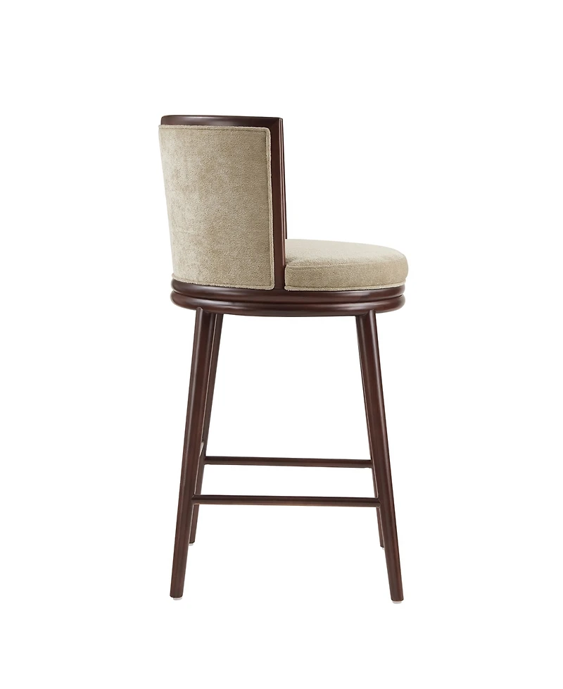 Manhattan Comfort Evalyn 40" Upholstered Barstool