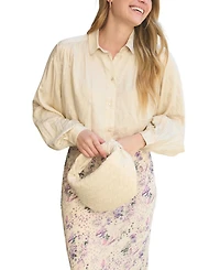 Lily and Lionel London Women's Marrianne Peter Pan Collar Shirt