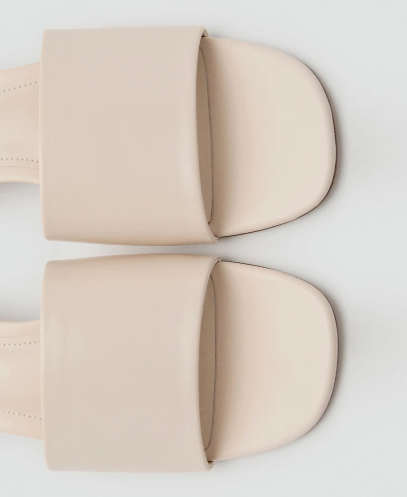 Mango Women's Strap Block-Heel Sandals