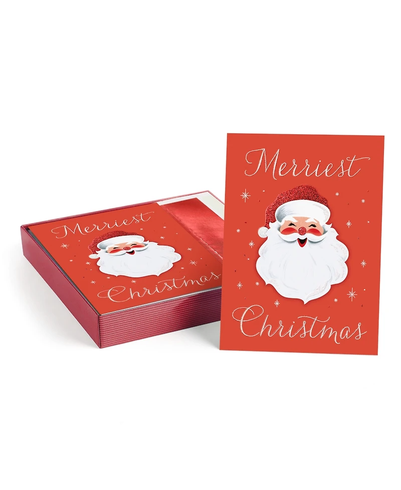 Masterpiece Studios Vintage Santa Holiday Boxed Cards
