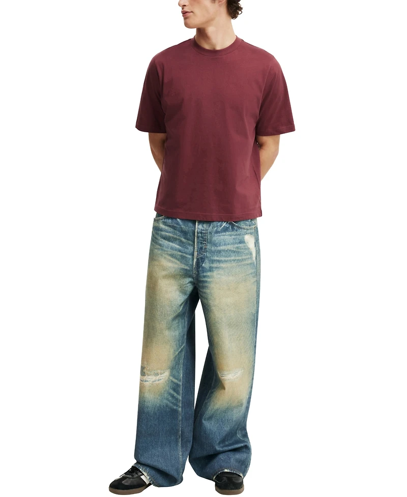 Cotton On Men's Cropped Fit T-Shirt