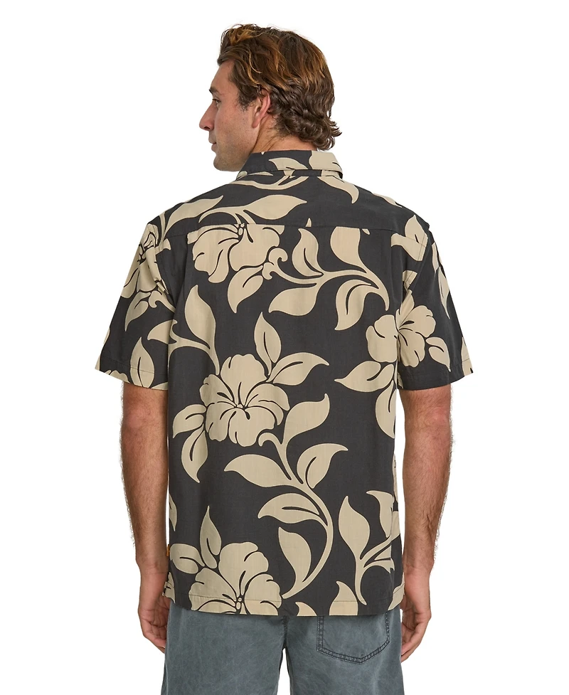 Quiksilver Waterman Men's All Time Pareo Woven Shirt
