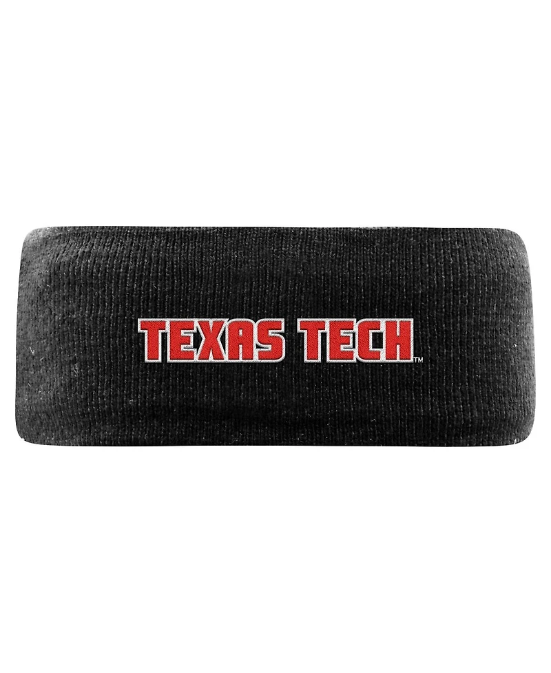 Top of the World Men's Black Texas Tech Red Raiders Team Logo Knit Headband