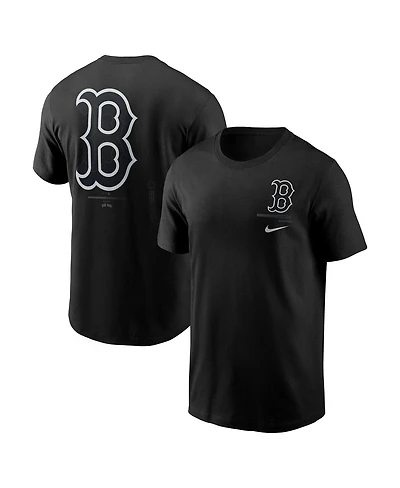 Nike Men's Black Boston Red Sox Lights Out Bar Loading T-Shirt