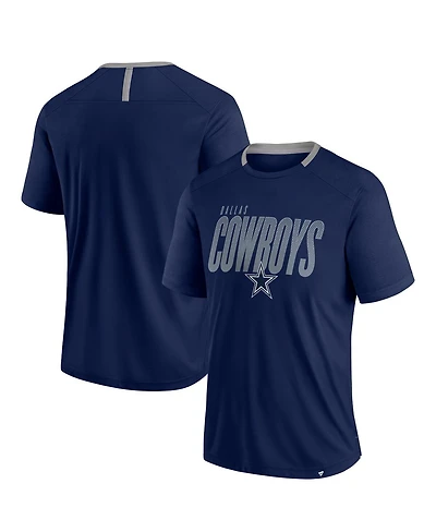Fanatics Men's Navy Dallas Cowboys Fade Dot Slant T-Shirt