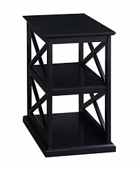 Convenience Concepts 14" Rubber wood Coventry Chairside End Table
