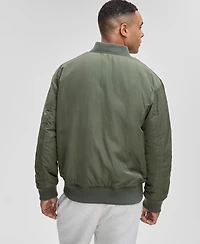 Mode of One Men's Relaxed-Fit Reversible Bomber Jacket, Macy's Exclusive