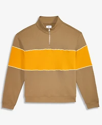 Mode of One Men's Relaxed-Fit Half-Zip Sweatshirt, Macy's Exclusive