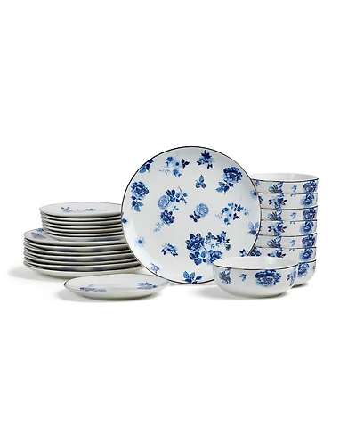 Stone Lain Viola 24 Pc. Dinnerware Set, Service for 8