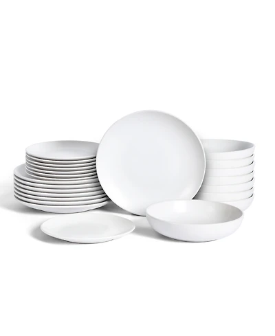 Earth & Clay Mia 24 Pc. Dinnerware Set, Service for 8