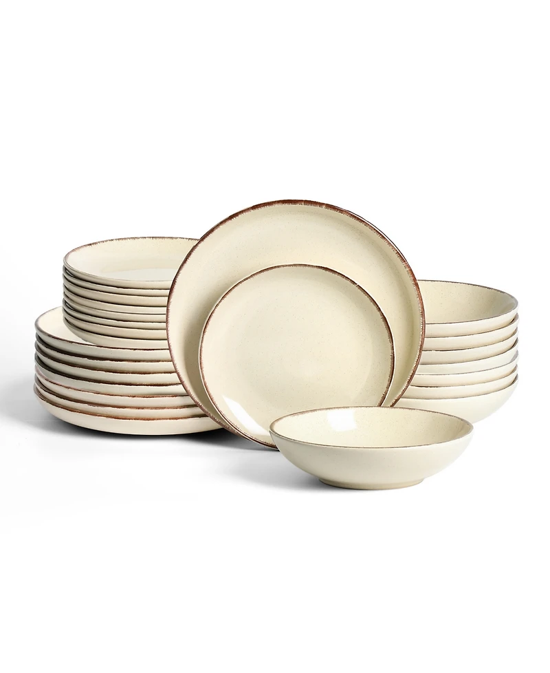 Earth & Clay Heath Pc. Dinnerware Set