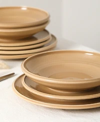 Earth & Clay Harmony 24 Pc. Dinnerware Set, Service for 8