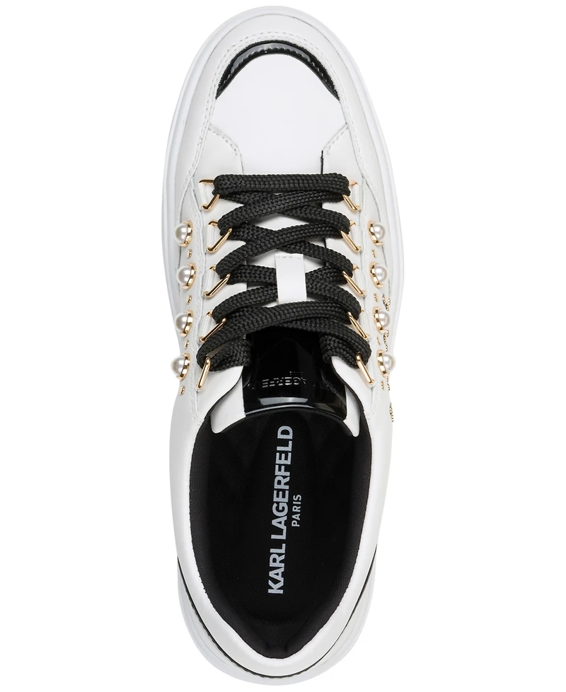Karl Lagerfeld Paris Women's Stazie Lace-Up Athletic Sneakers