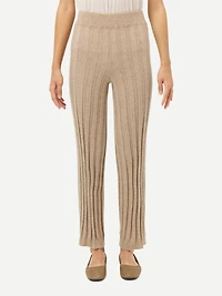 Gobi Cashmere Women's Textured Knit Cashmere Pants