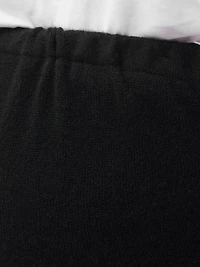 Gobi Cashmere Maternity Wide-Leg Knitted Pants