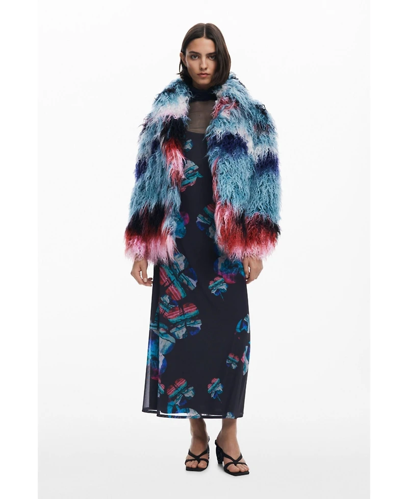 Desigual Women's Jacket designed by Mr. Christian Lacroix