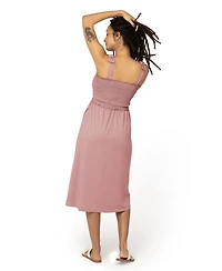 Kindred Bravely Sienna Smocked Maternity & Nursing Dress
