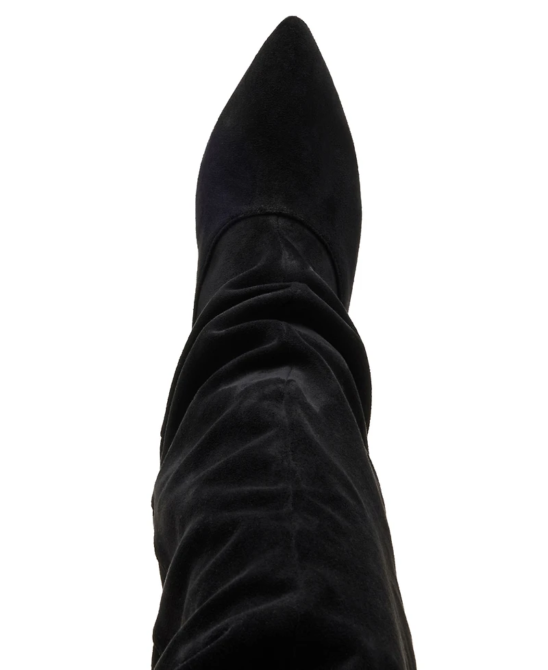 Madden Girl Women's Stassi Wide-Calf Over-the-Knee Stiletto Dress Boots