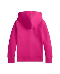 Polo Ralph Lauren Girls 7-16 Fleece Full-Zip Hoodie
