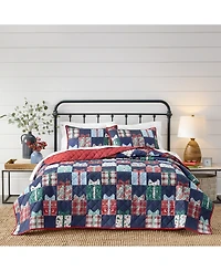 Holiday Lane Holiday Gift Quilt Set, Full/Queen, Macy's Exclusive
