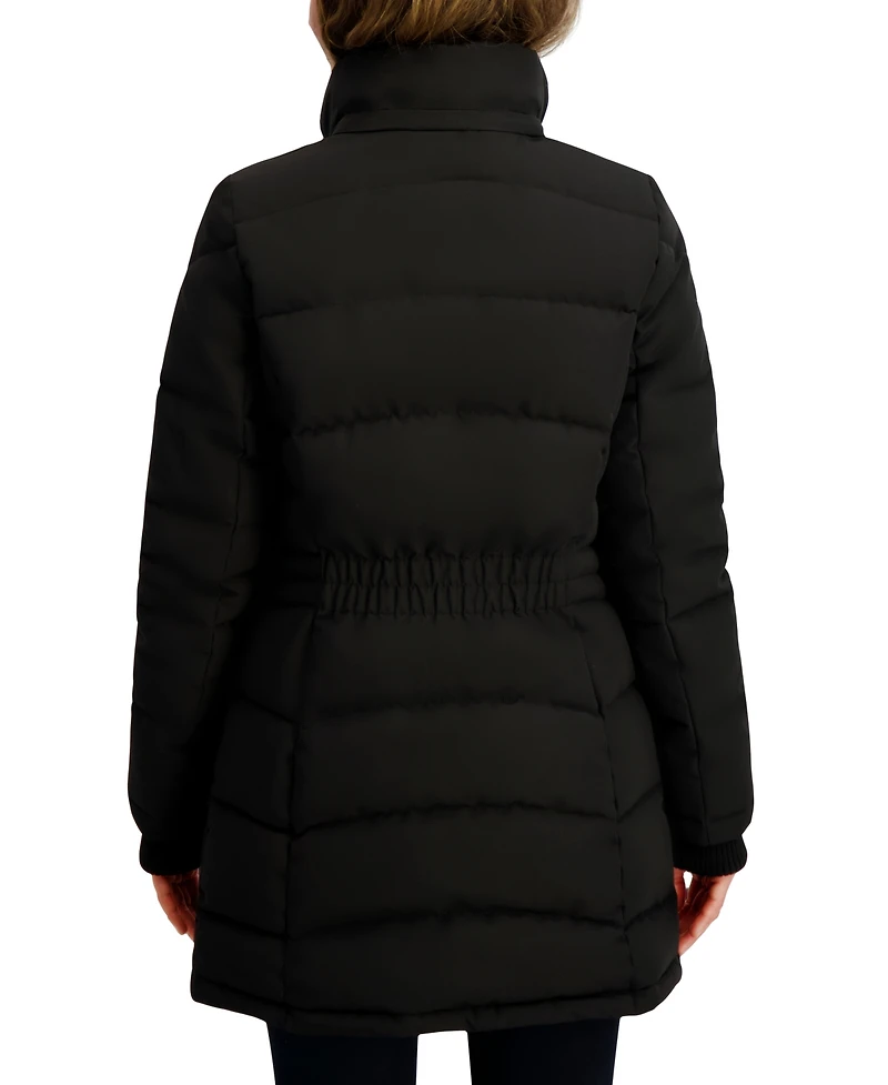 Nautica Women's Hooded Puffer Coat