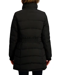 Nautica Women's Hooded Puffer Coat