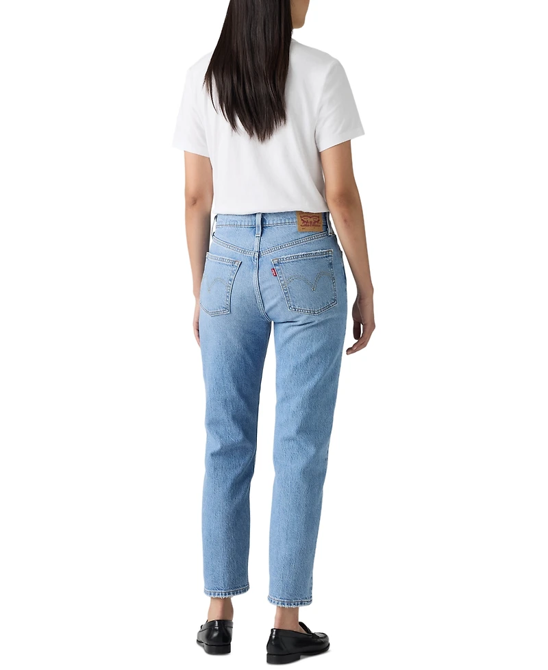 Levi's Women's 501 Original-Fit Cropped Straight-Leg Jeans