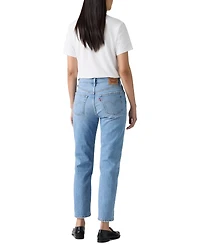 Levi's Women's 501 Original-Fit Cropped Straight-Leg Jeans