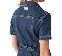 Levi's Women's Cotton Rinoa Denim Short-Sleeve Dress