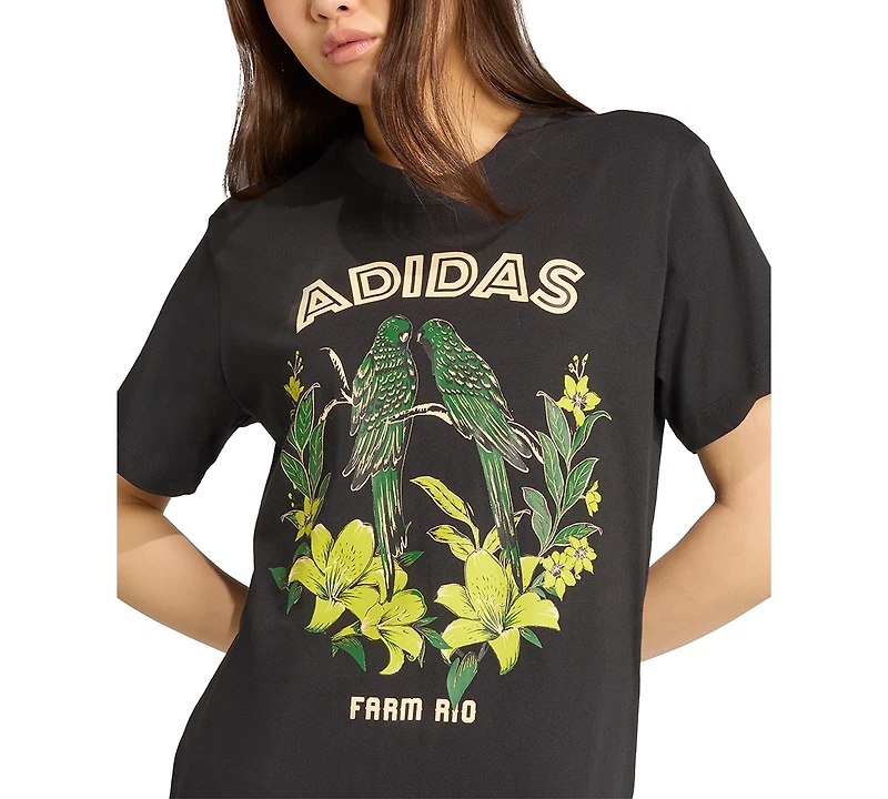 adidas Women's Farm Cotton Graphic T-Shirt