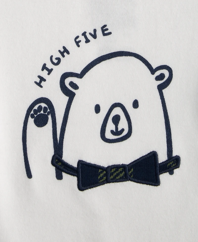 First Impressions Baby Boys Short-Sleeve Bear Graphic T-Shirt