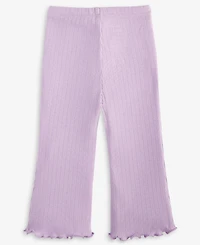 First Impressions Baby Girls Pointelle Flare Leggings