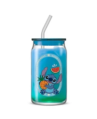 JoyJolt Lilo Stitch Island Vibes Can Tumblers, Set of 4