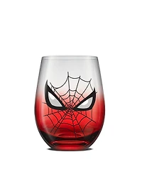 JoyJolt Spidey Sense Stemless Drinking Glasses, Set of 4