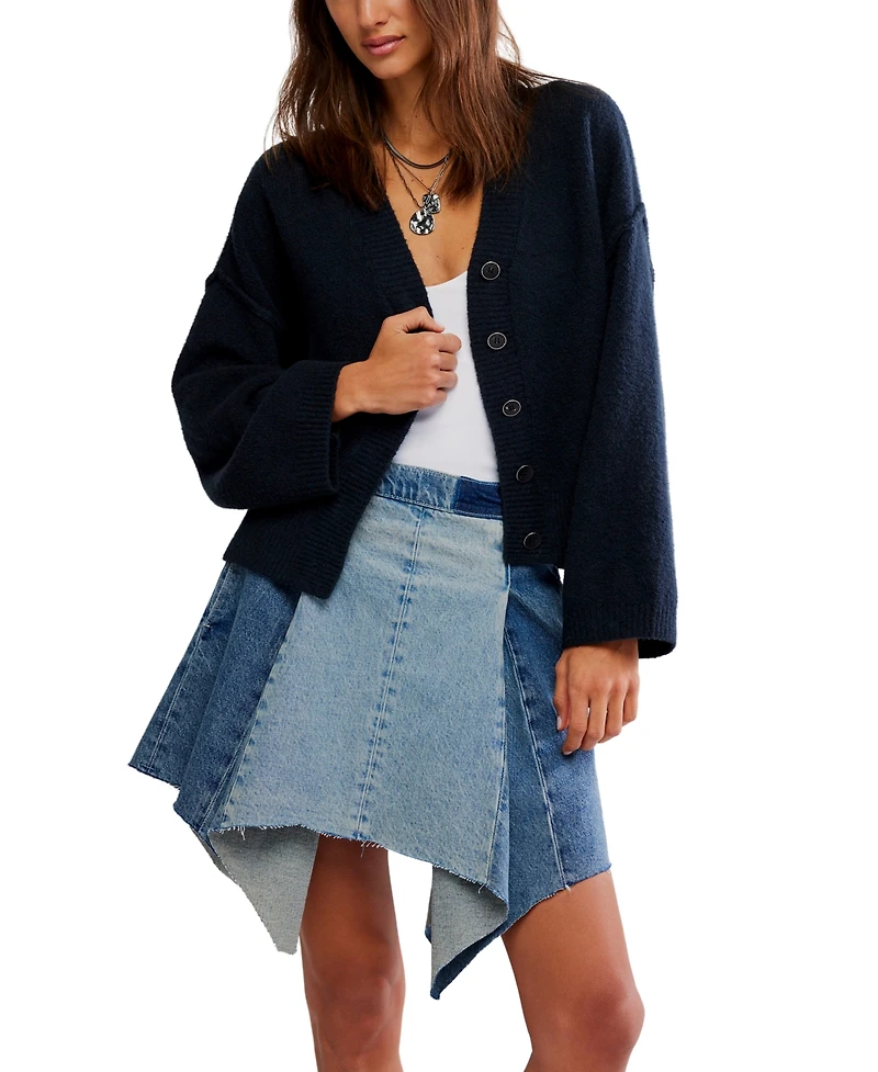 Free People Women's Cool Of The Night Cardi