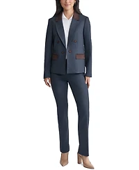 Jones New York Petite Faux Double-Breasted Jacket