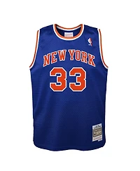 Mitchell & Ness Toddler Patrick Ewing Blue New York Knicks 1991/92 Swingman Jersey