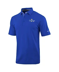 Columbia Men's Blue Oklahoma City Thunder 2025 Nba Finals Champions Even Lie Omni-Wick Polo Shirt