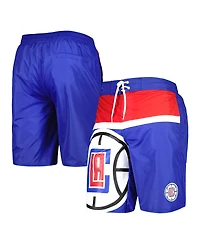 G-iii Sports by Carl Banks Men's Royal La Clippers Sea Wind Swim Trunks