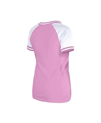 New Era Women's Pink Dallas Cowboys Mommy Me V-Neck T-Shirt