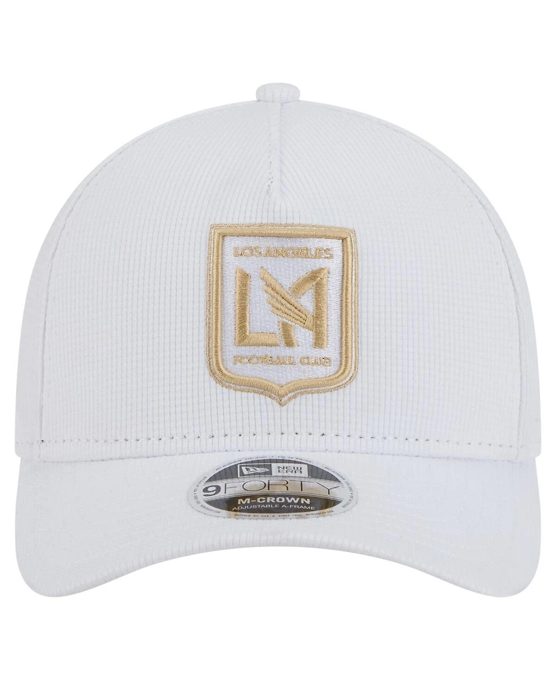 New Era Men's White Lafc 2025 Jersey Hook 9FORTY M-Crown Adjustable Hat