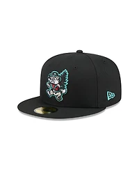 New Era Men's Black Jersey Shore BlueClaws Theme Nights 59FIFTY Fitted Hat