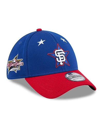 New Era Men's Blue/Red San Francisco Giants 2025 Mlb All-Star Game Workout 39THIRTY Flex Hat